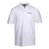 MENS WHITE PIQUE POLO