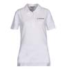 LADIES WHITE PIQUE POLO